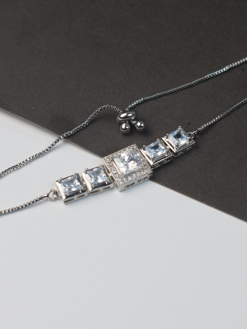 Silver Loop Bracelet